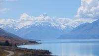 0233 Lake Pukaki mit Mount Cook