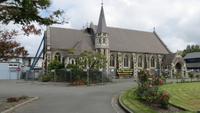 0909 Christchurch - Kirche die vom Erdbeben beschädigt wurde