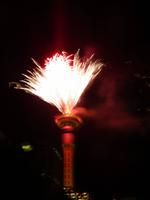 1589 Auckland - Feuerwerk am Skytower