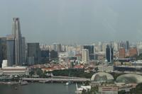 Blick auf Singapur