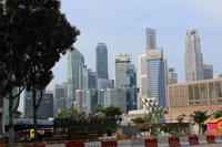 Skyline in Singapur