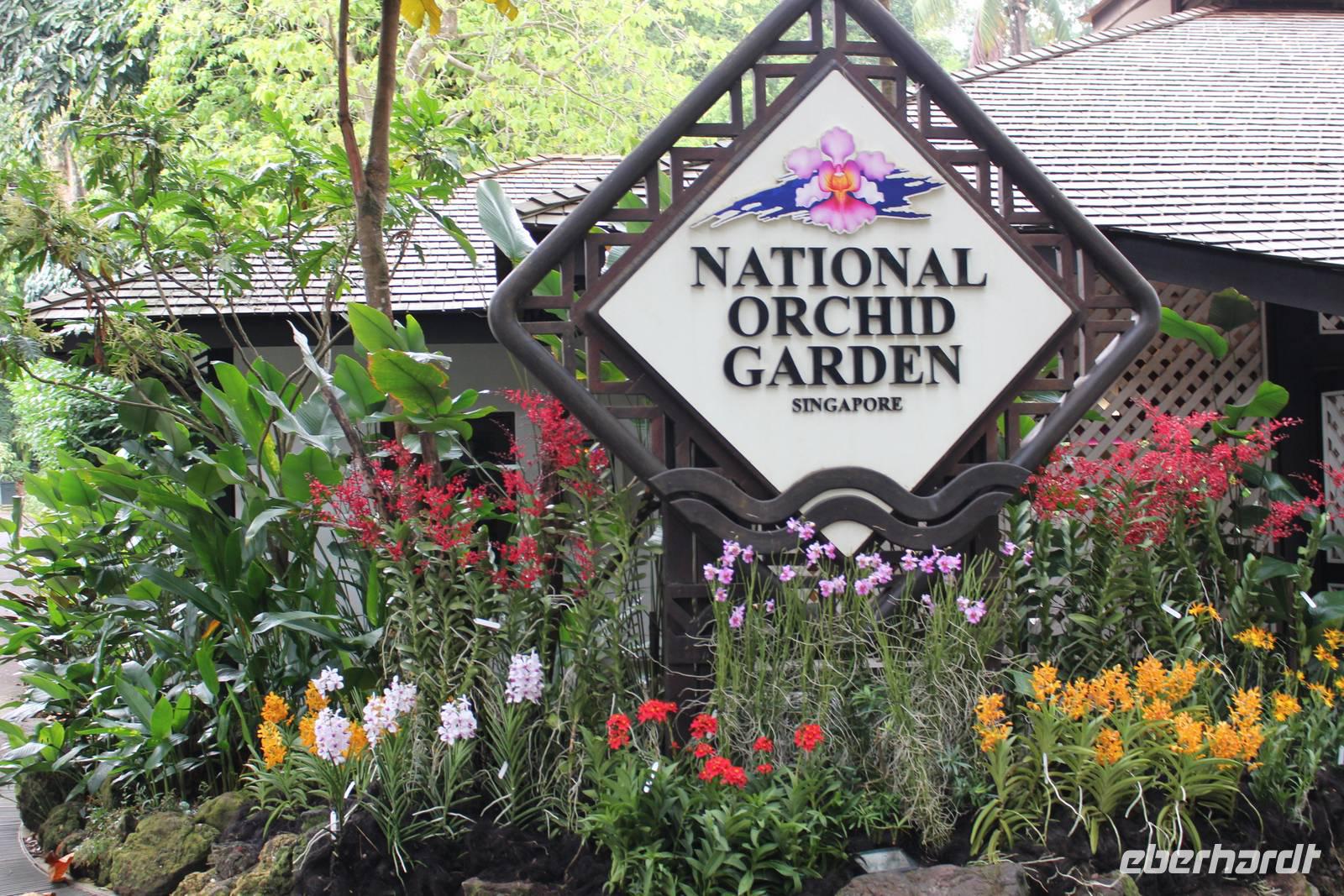 Orchideen-Viertel im Botanischen Garten