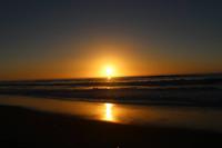 Sonnenuntergang Greymouth