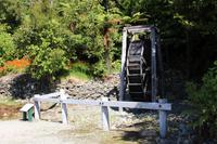 Altes Wasserrad in Ross