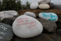 Eberhardt-Stein am Strand