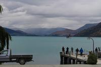Blick auf den Lake Wakatipu und die TSS Earnslow