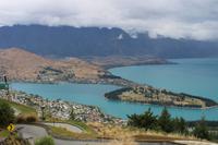 Blick auf Queenstown und den Lake Wakatipu vom Bob's Peak
