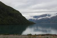 Blick auf den Lake Wakatipu aus Kingston