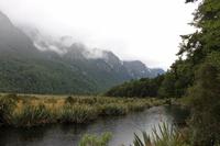 Regen am Mirrow Lake