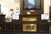 Schalter am Bahnhof in Dunedin