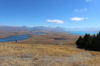 Blick vom Mount John 