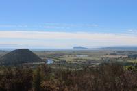 Blick über Vulkanlandschaft