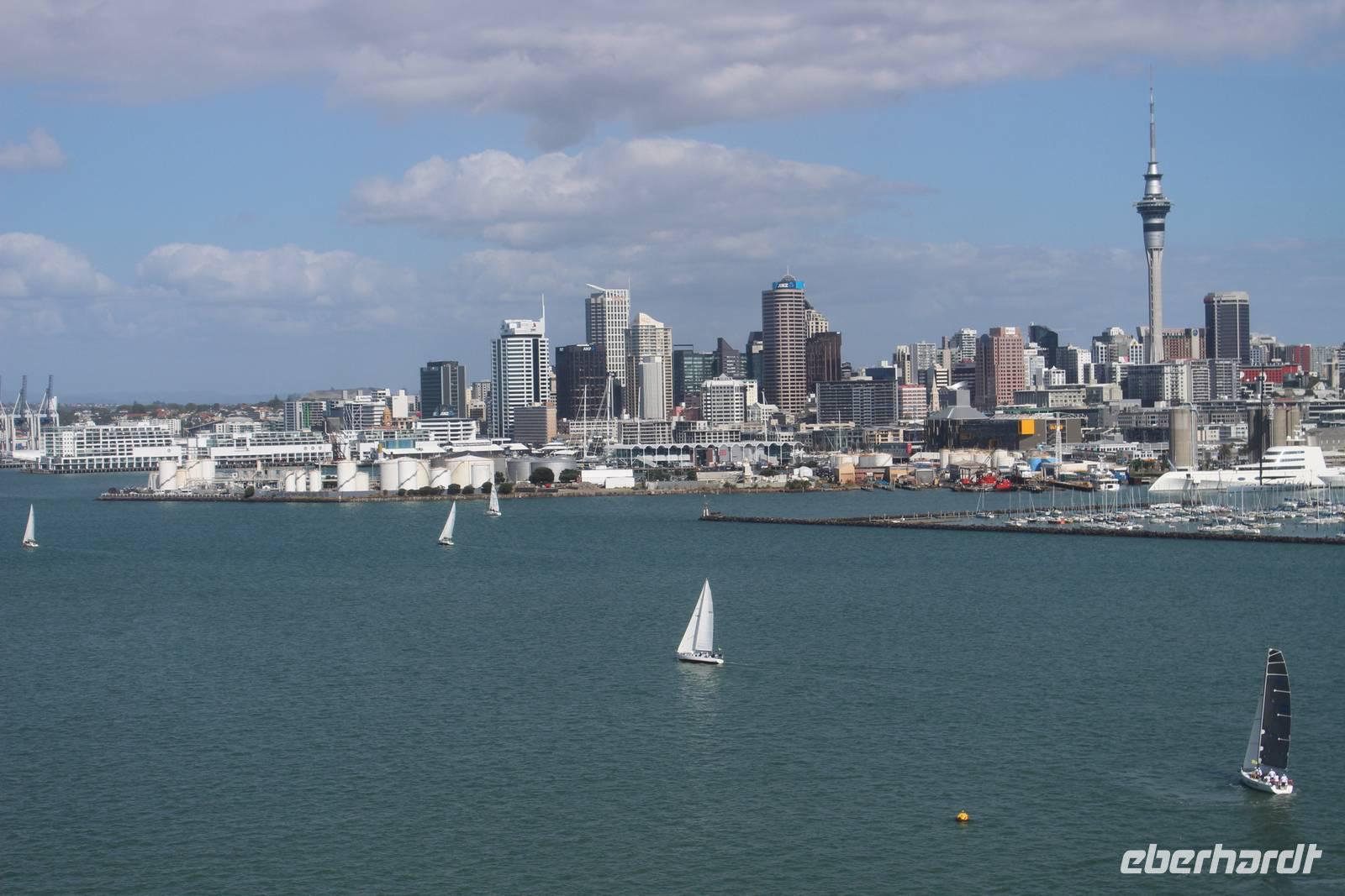 Skyline von Auckland 