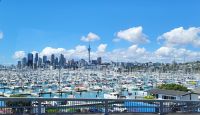 86 Blick auf Auckland