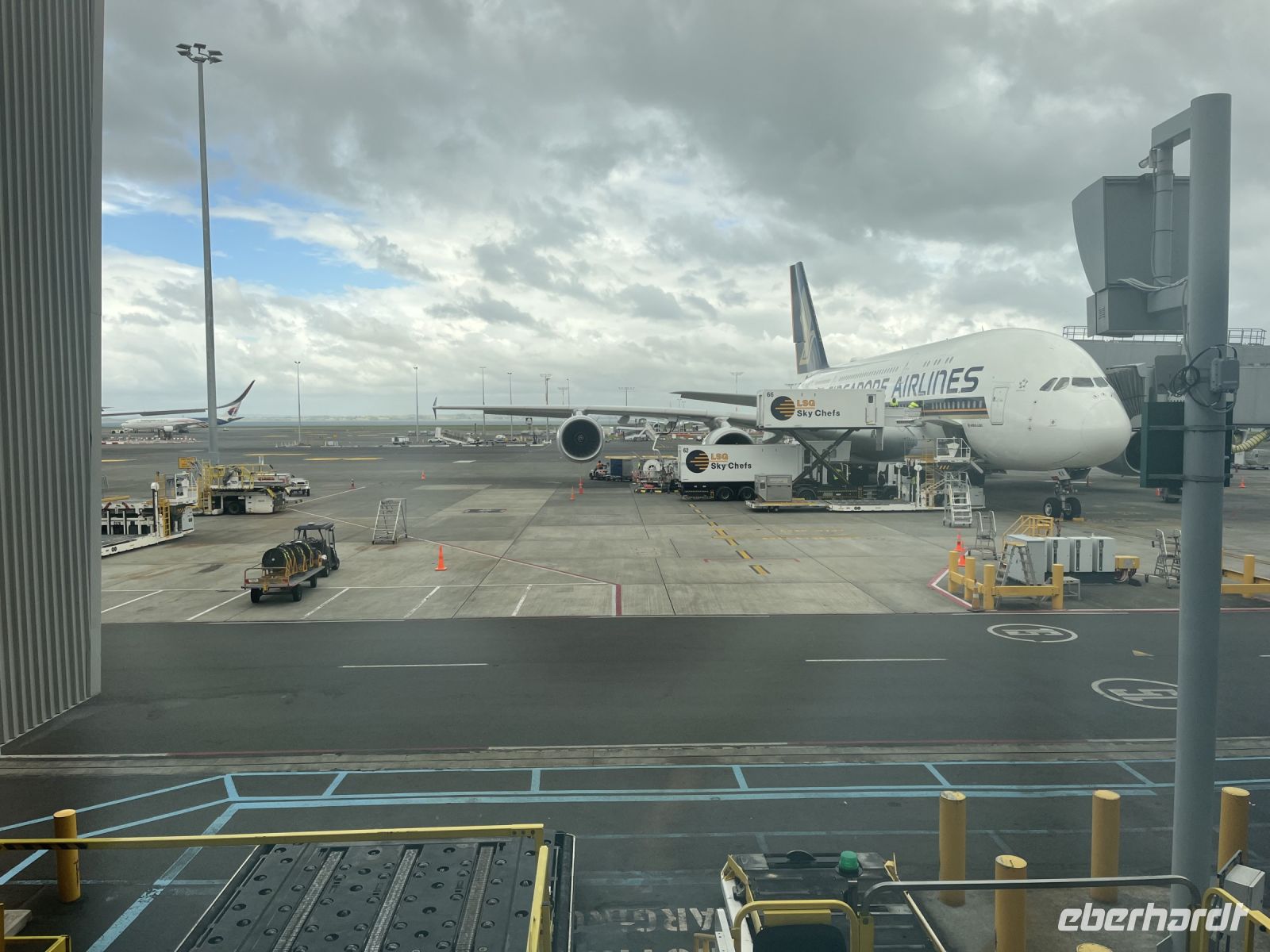 Ankunft in Auckland