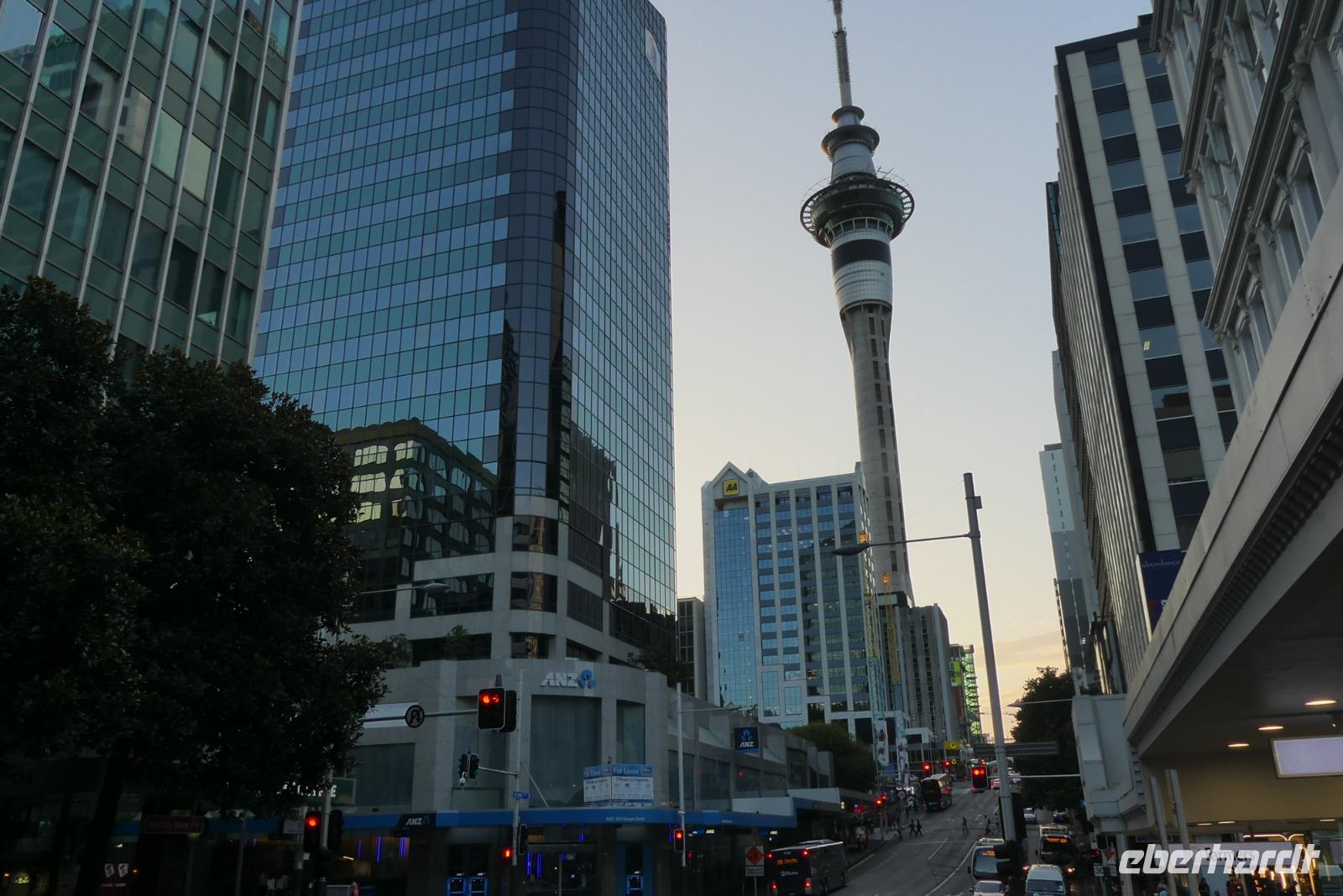 Auckland mit Skytower