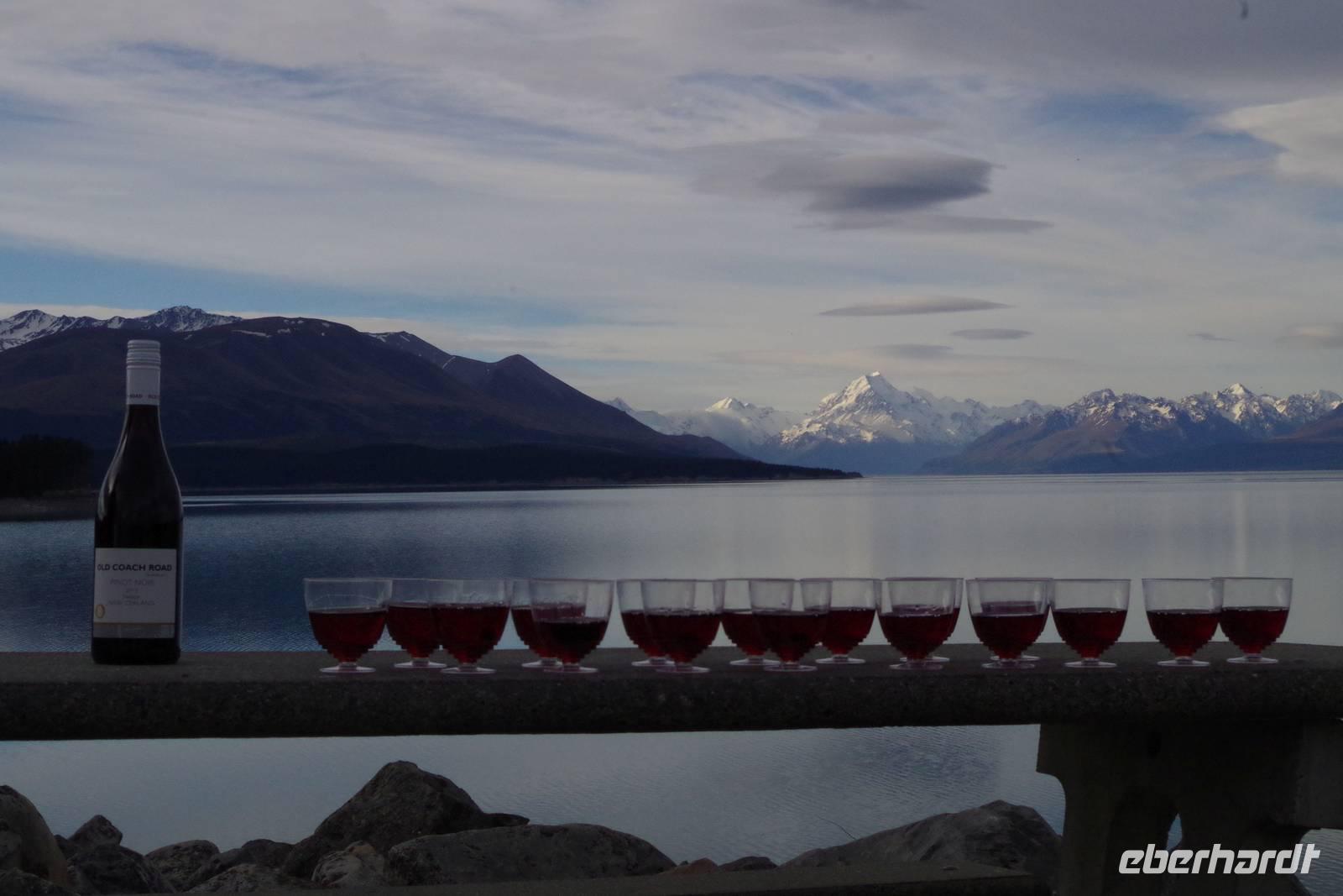 Bergfest am Mount Cook