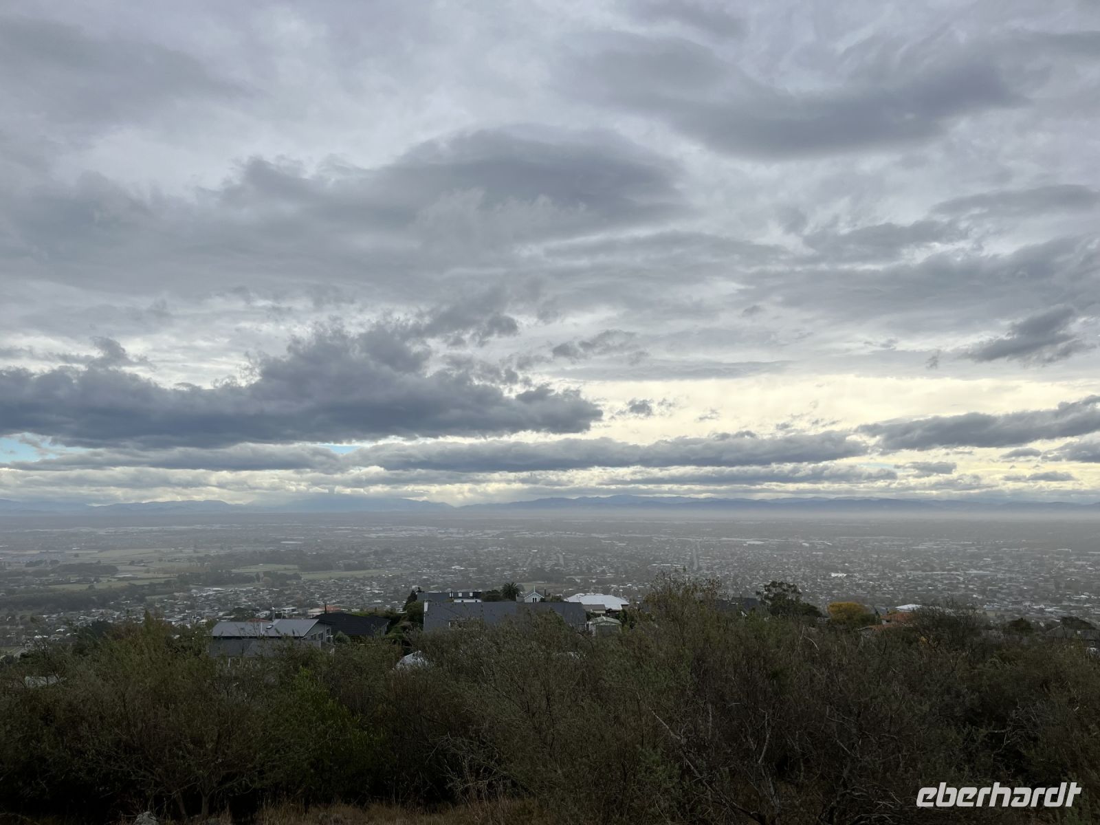 Blick über Christchurch
