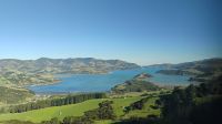 Blick auf Akaroa 