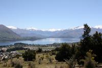 Blick auf Wanaka vom Mount Iron