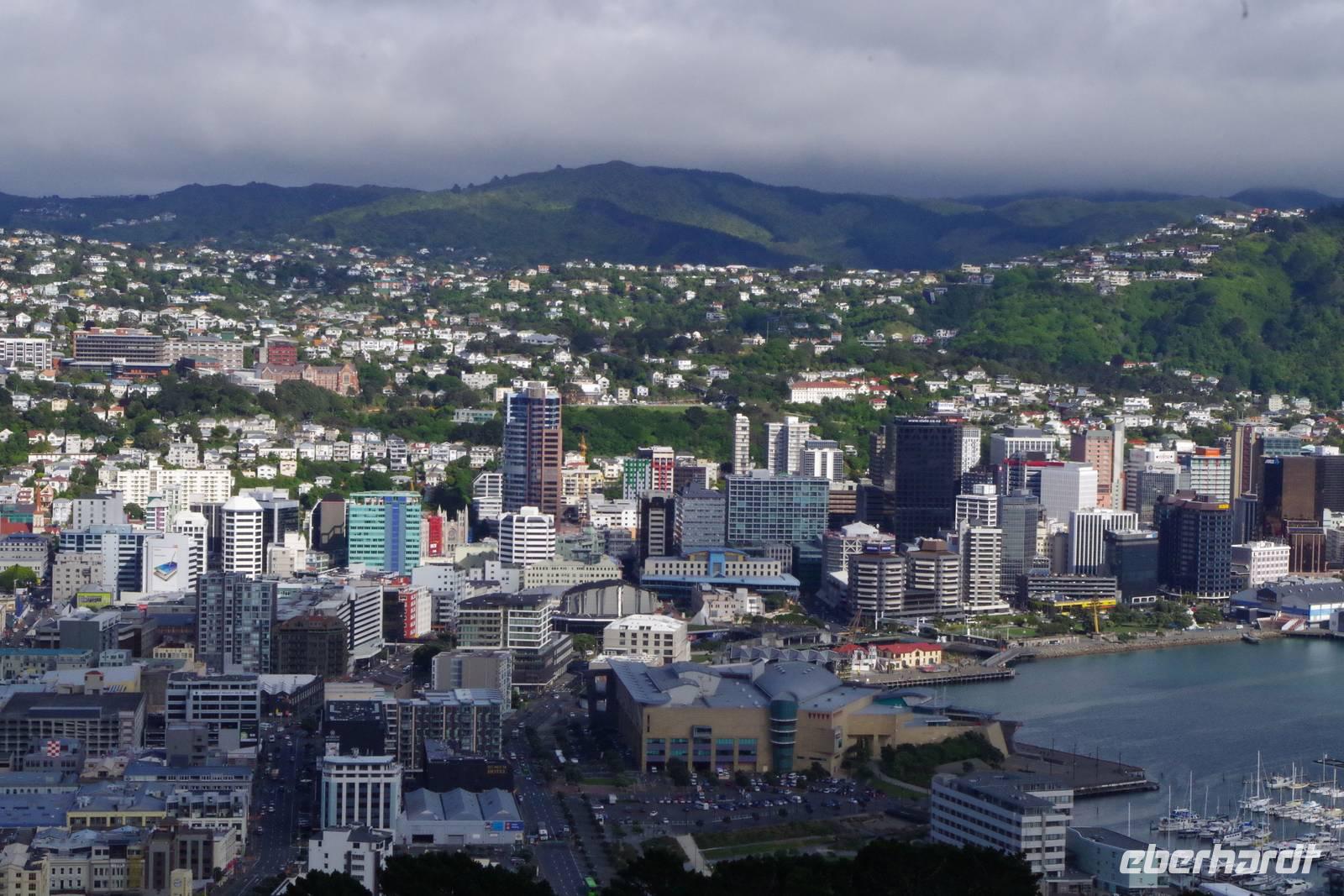 Blick auf Wellington