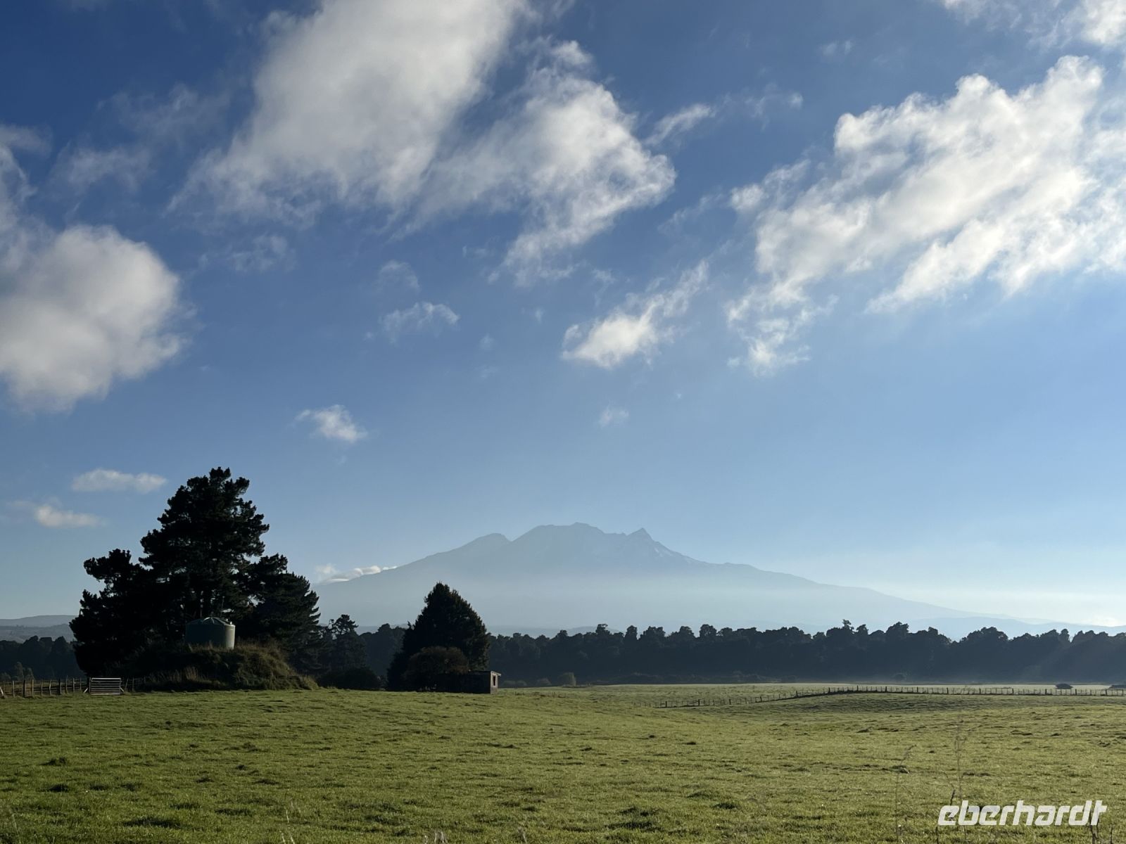 Blick auf den Mount Ruapehu