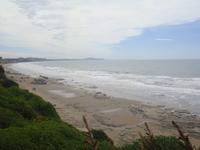 Blick auf die Moeraki Boulders