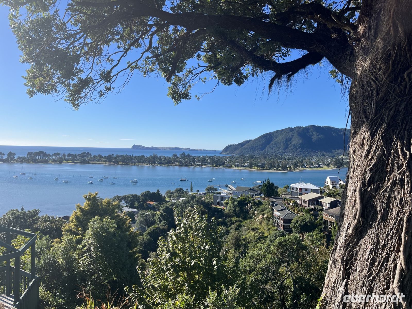 Blick von Tairua auf Pauanui