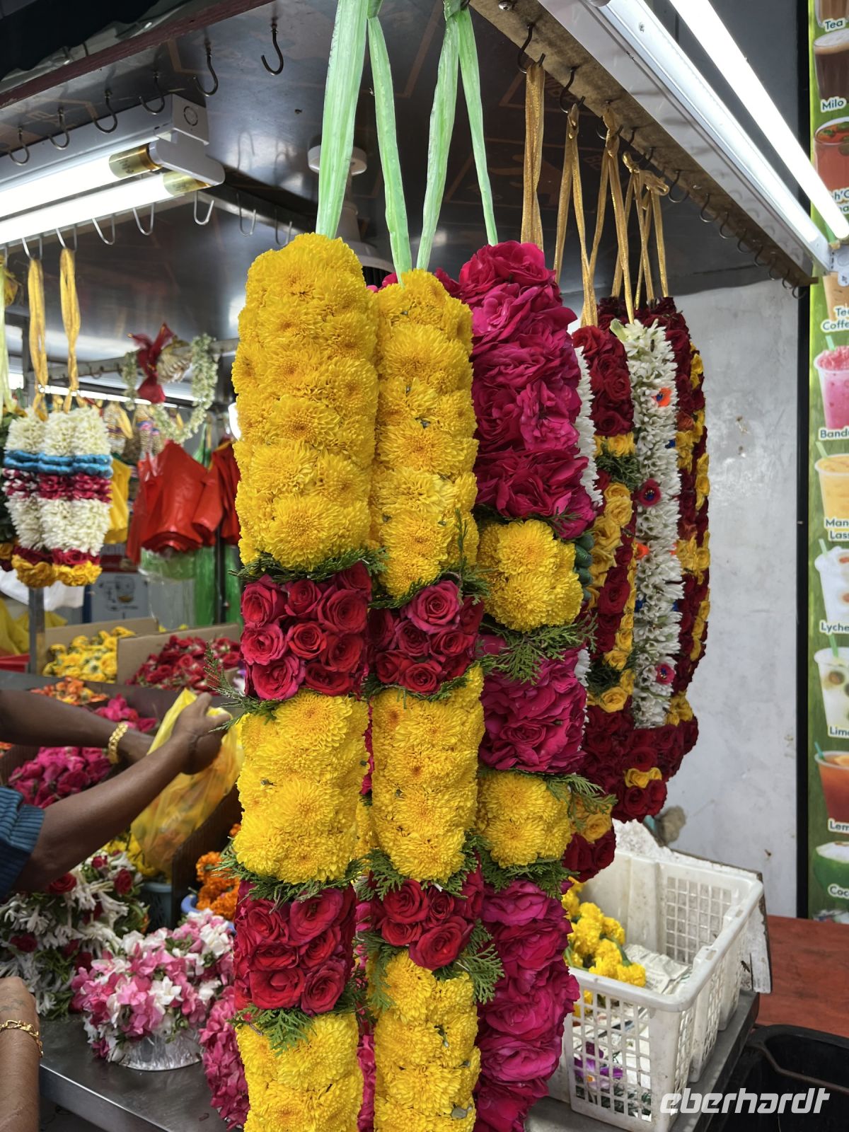 Blumen im indischen Viertel
