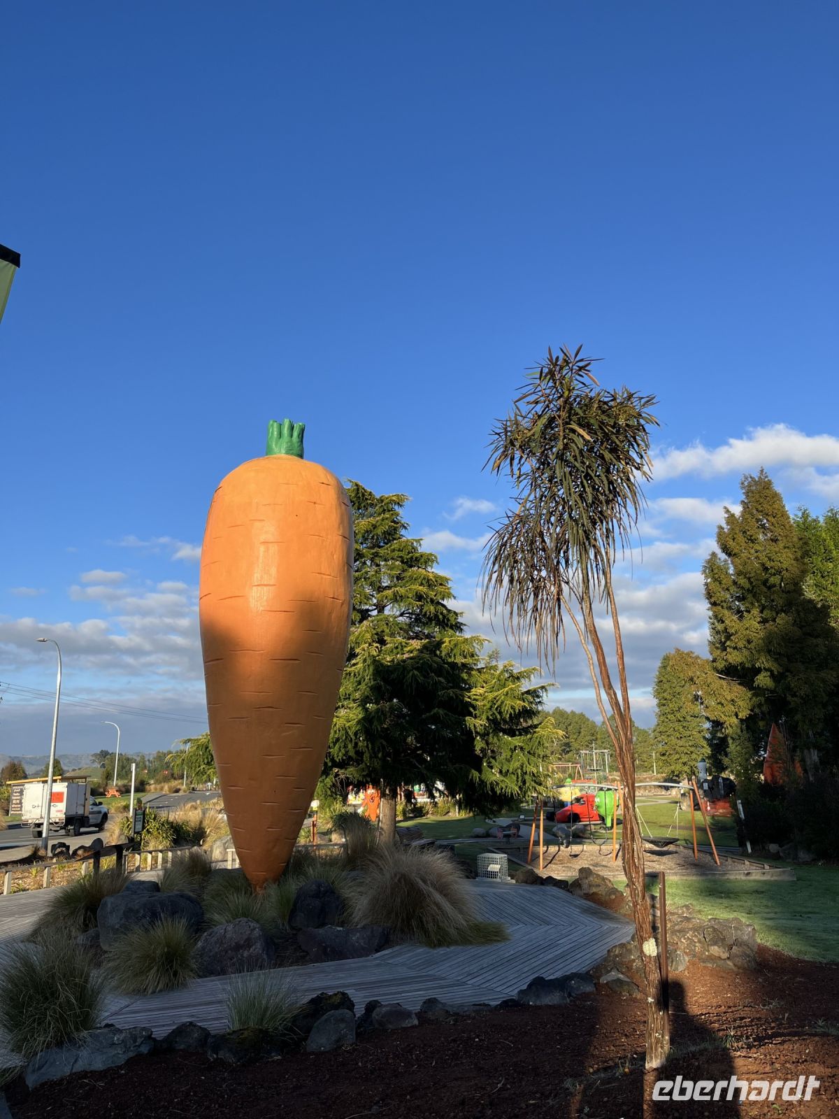Das Wahrzeichen von Ohakune