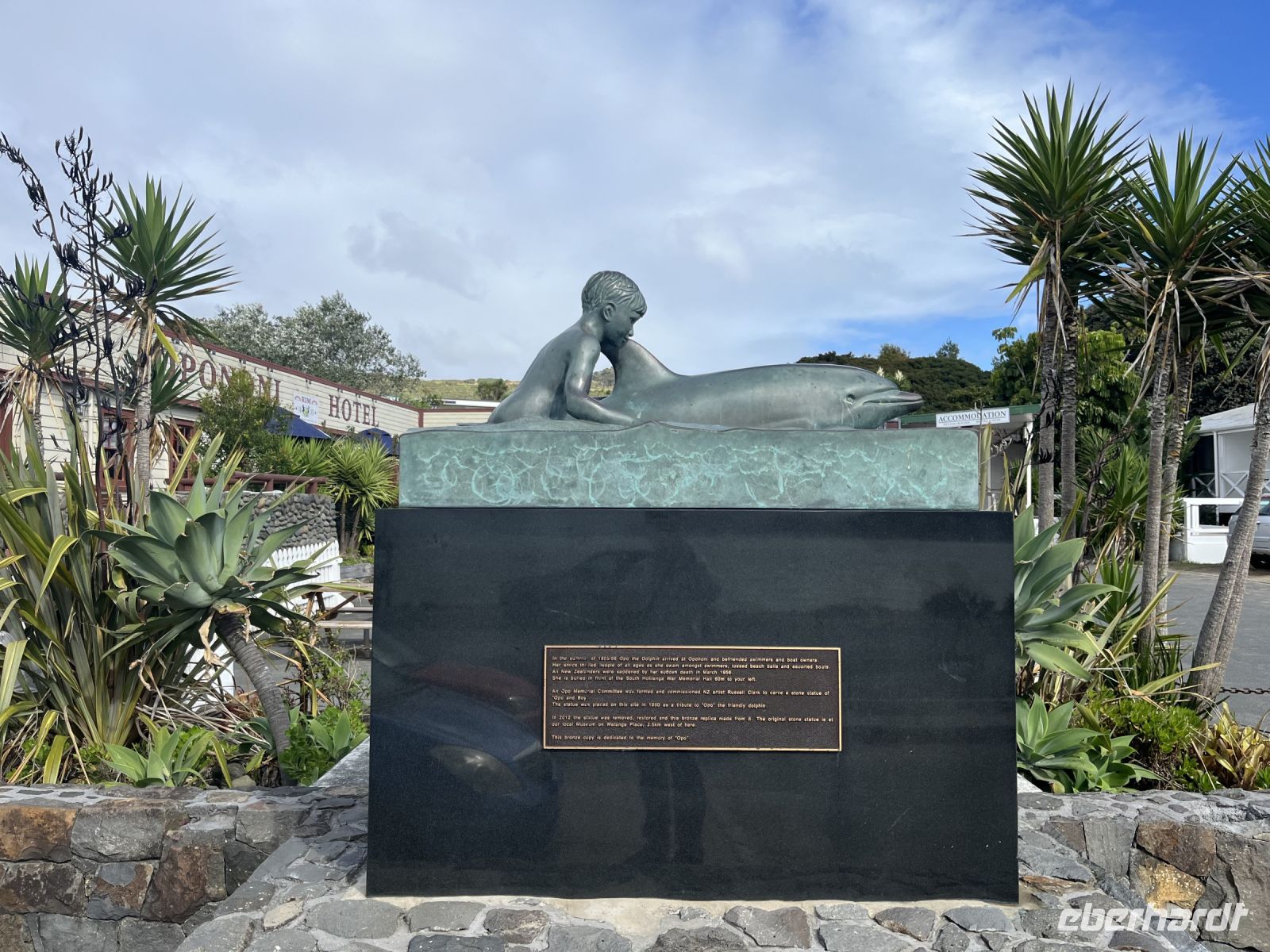 Denkmal für Opo den Delfin