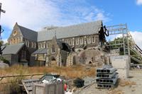 Erdbebenschäden an der Christchurch Kathedrale