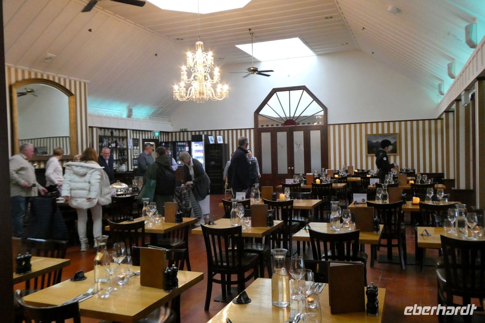Essen im Farmhaus