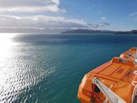 Fähre von Wellington (Nordinsel) nach Picton (Südinsel) - Neuseeland