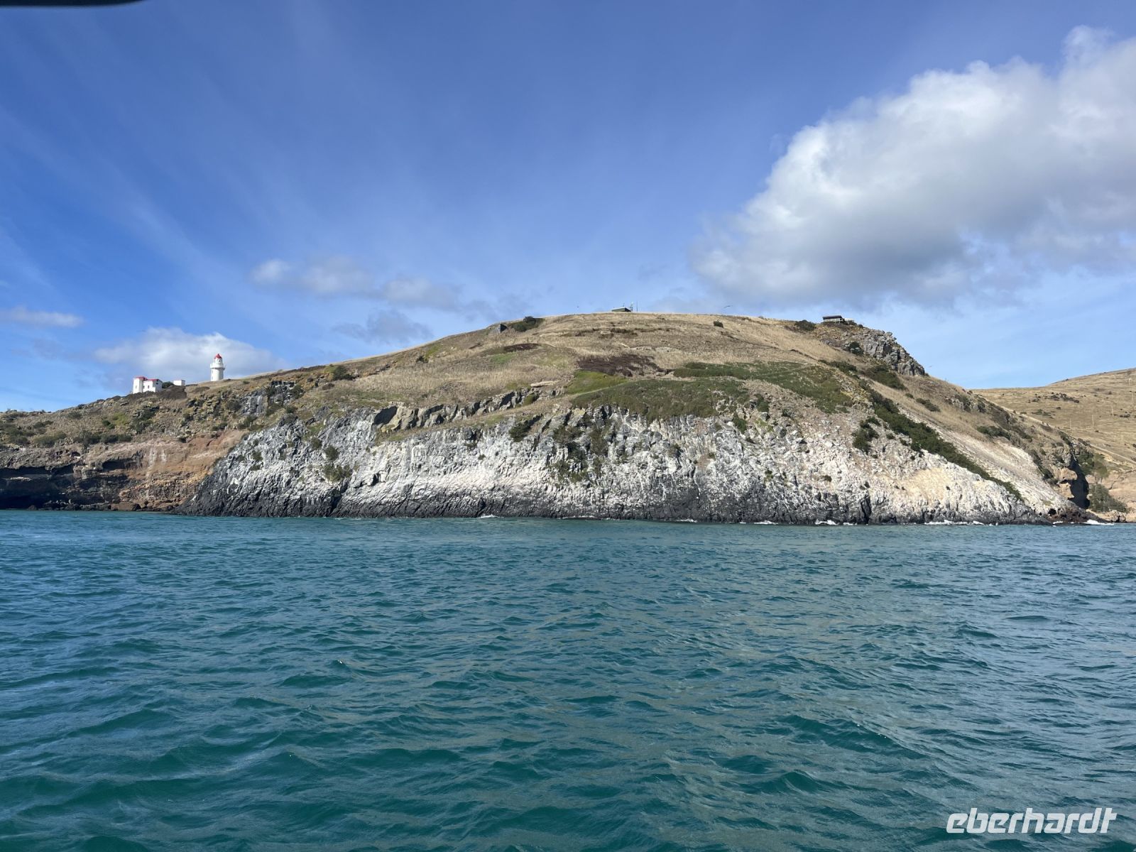 Felswand in der Otago Bay