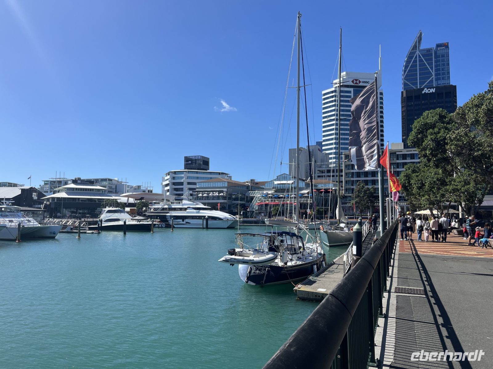 Hafen von Auckland