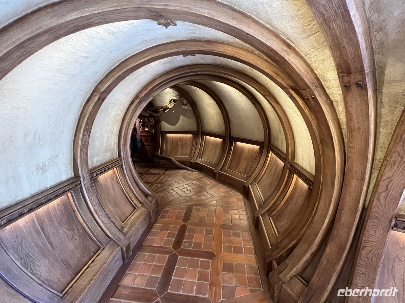 Im Inneren eines Hobbit Hauses