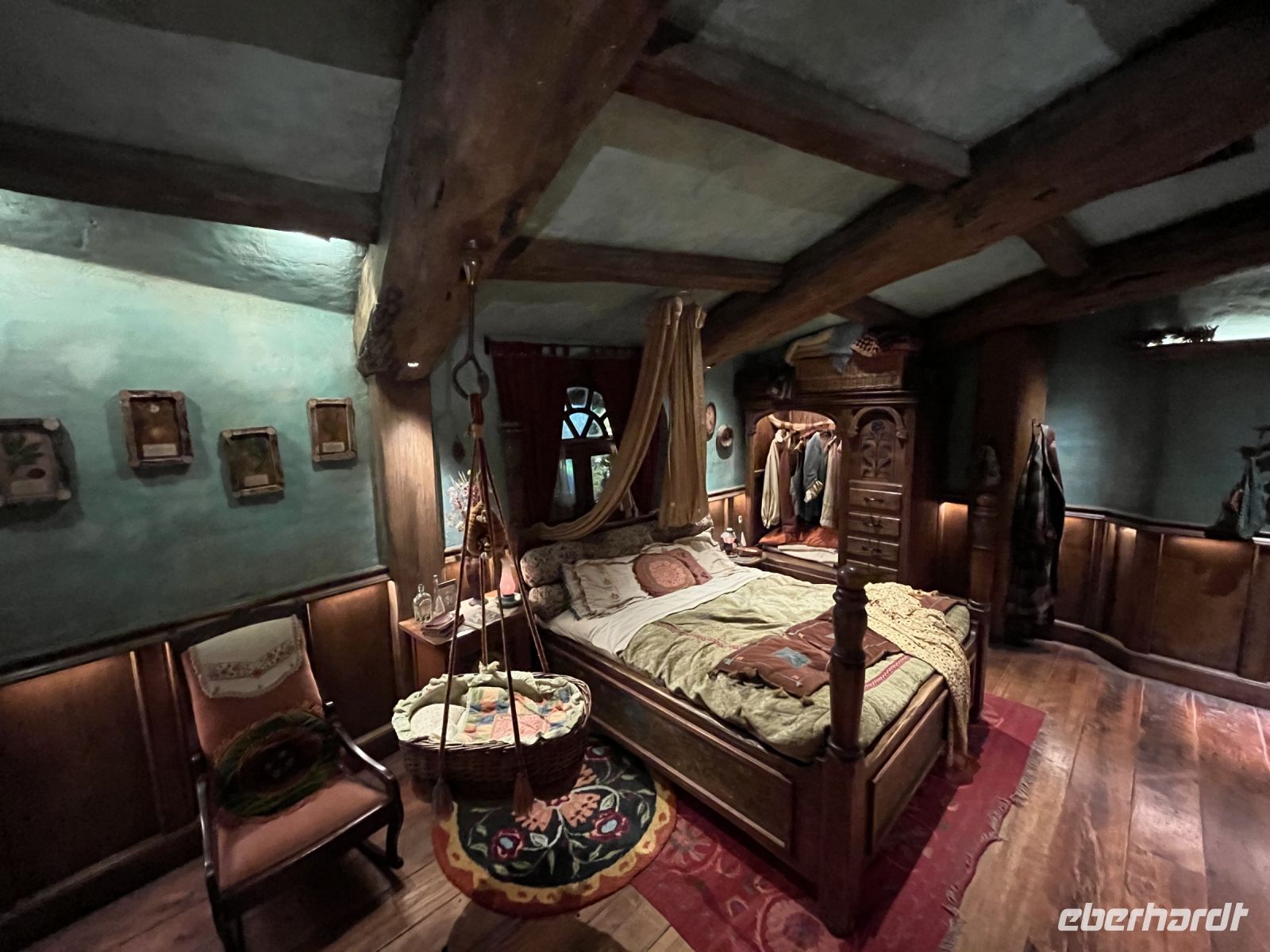 Im Inneren eines Hobbit Hauses