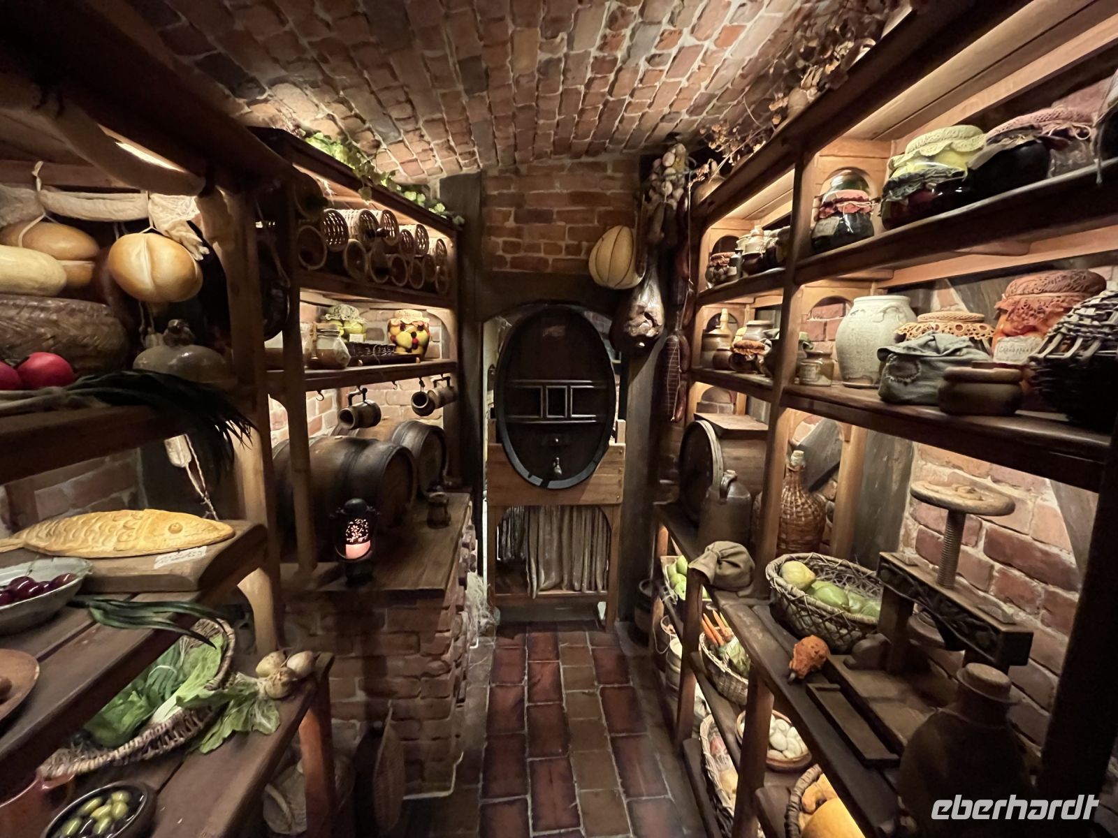 Im Inneren eines Hobbit Hauses
