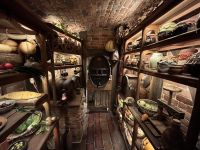 Im Inneren eines Hobbit Hauses