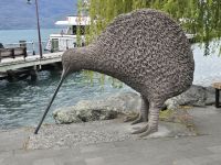 Kiwi Statue in Queenstown