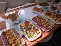 Lunch an Bord