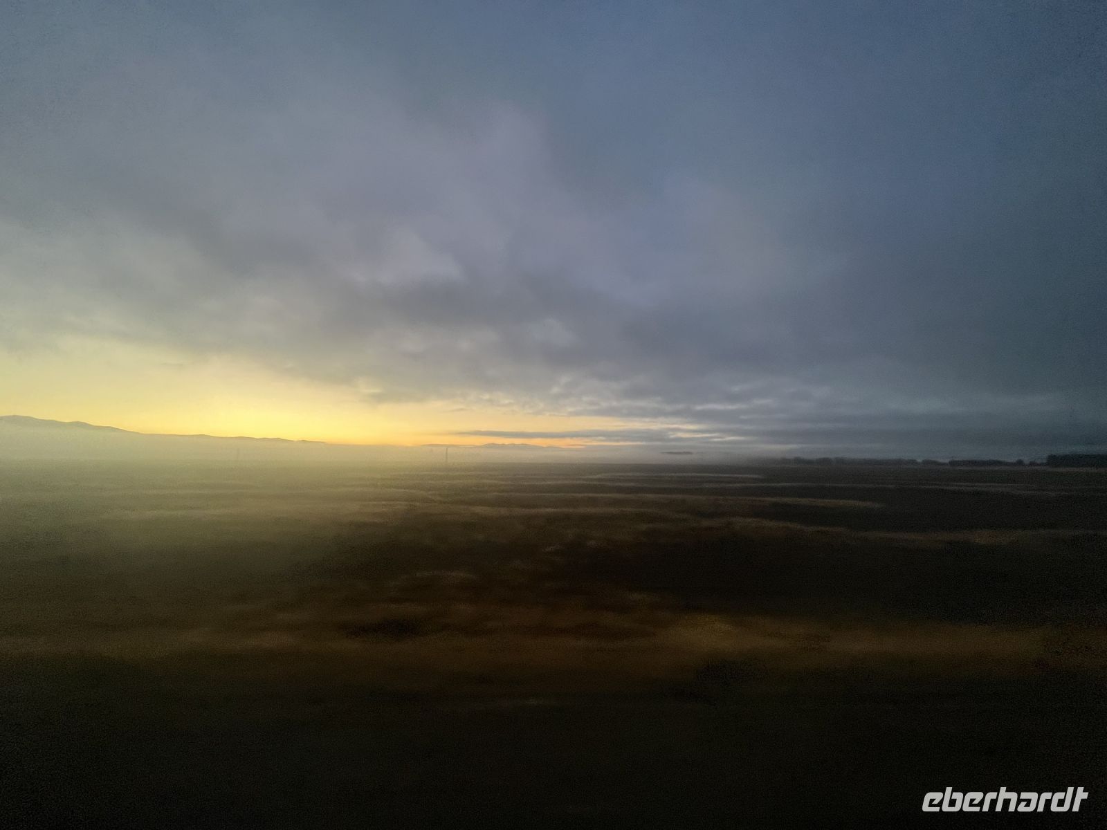 Nebel auf der Fahrt nach Oamaru