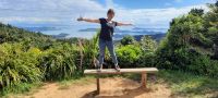 Neuseeland Nordinsel - Coromandel Halbinsel Westküste- Ausblick Kaipawa Trig Track