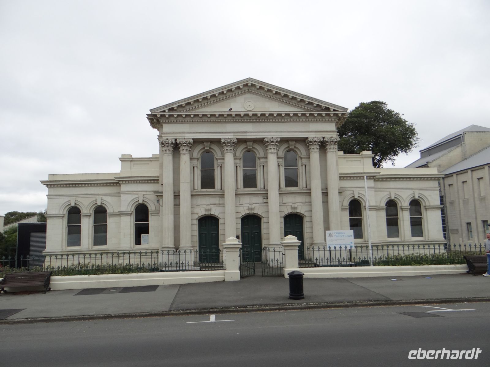 Oamaru, die schöne, aus Kalkstein erbaute Stadt am Meer