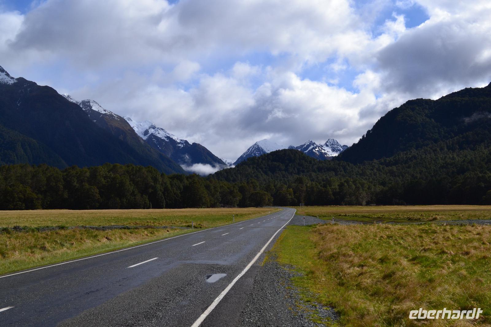 Rückfahrt nach Te Anau