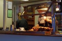 Restaurant auf dem Schiff