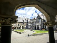 Säulengang im Arts Center in Christchurch