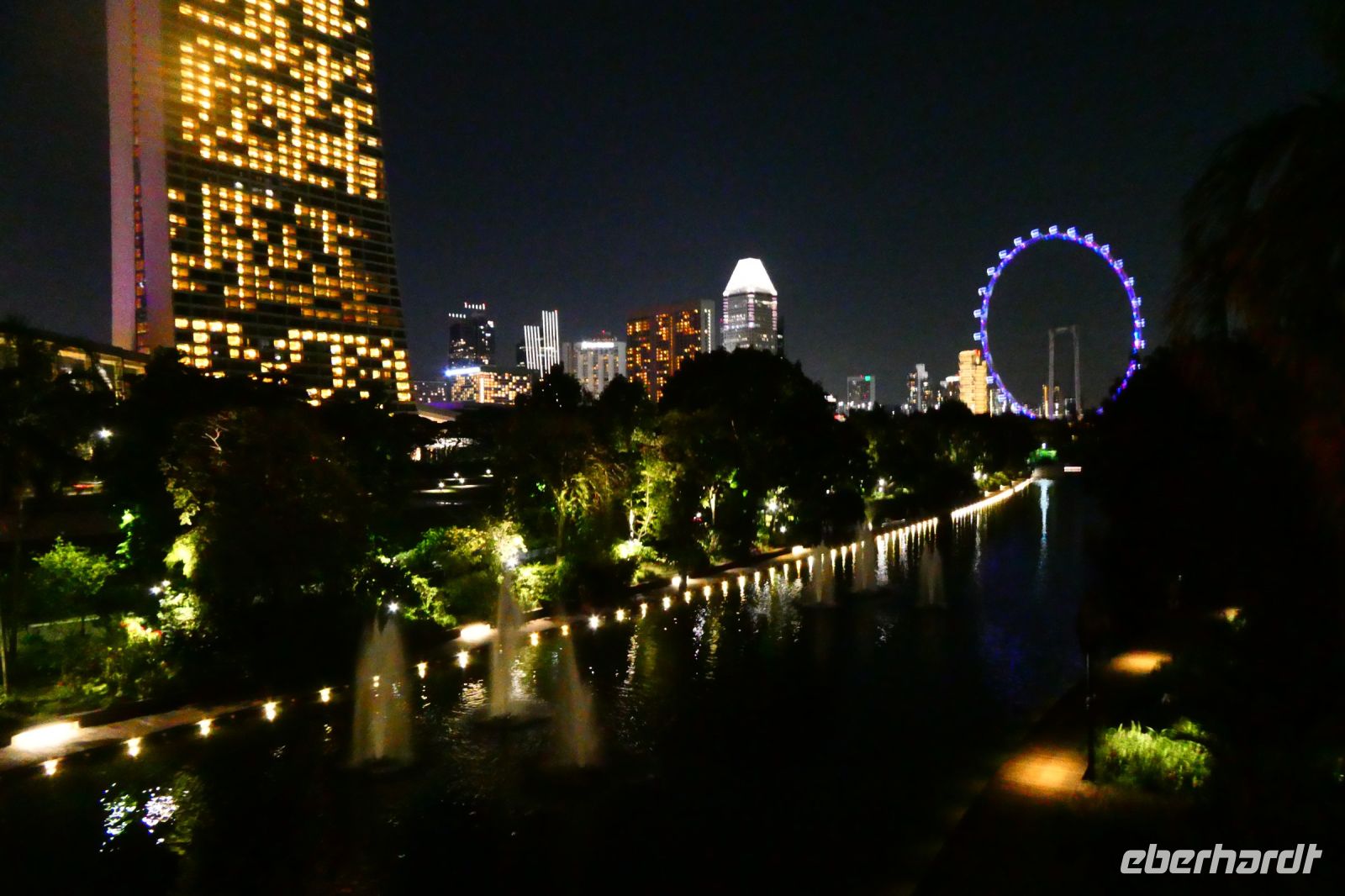 Singapore by night