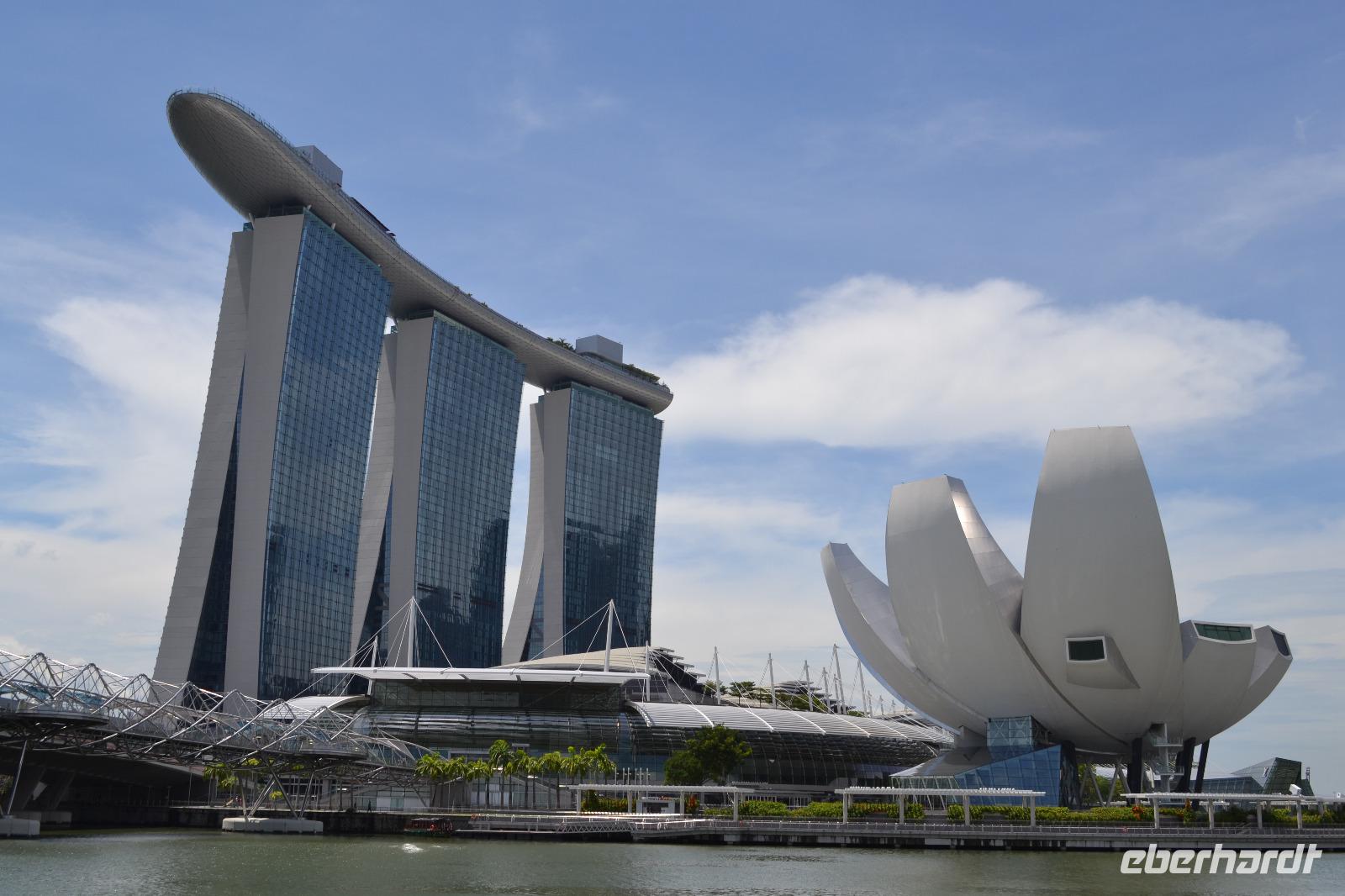 Singapur - Marina Bay Sands & Orchid